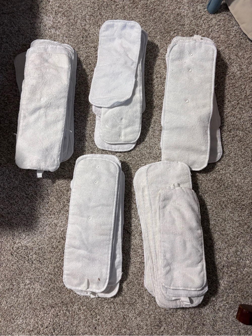 Multi-Color Reusable Cloth Diaper Set for Kids - Picture 5 of 6